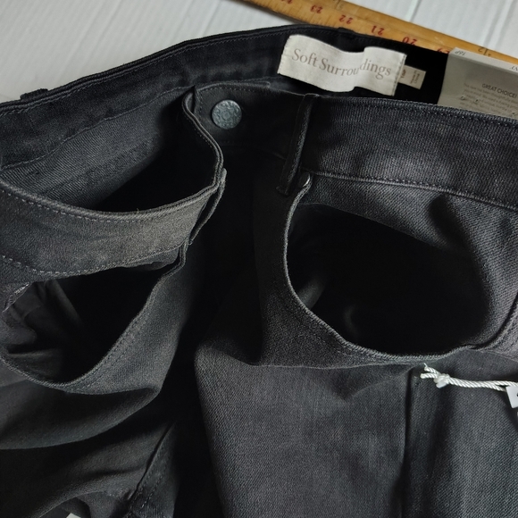 Soft Surroundings The Ultimate Fly Front Skinny Jeans 16P Ankle Skinny Jeans - Picture 10 of 16